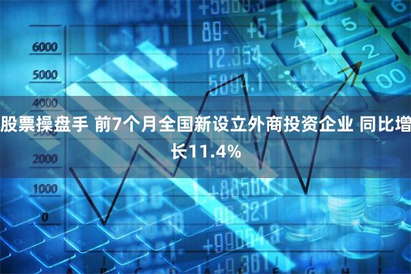 股票操盘手 前7个月全国新设立外商投资企业 同比增长11.4%
