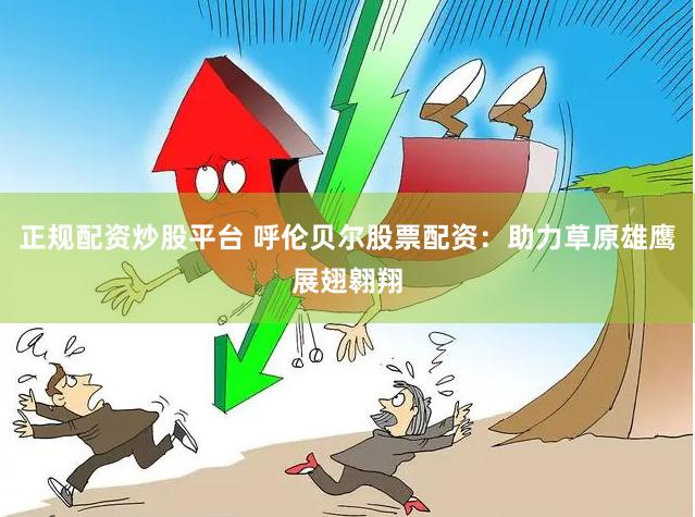 正规配资炒股平台 呼伦贝尔股票配资:助力草原雄鹰展翅翱翔